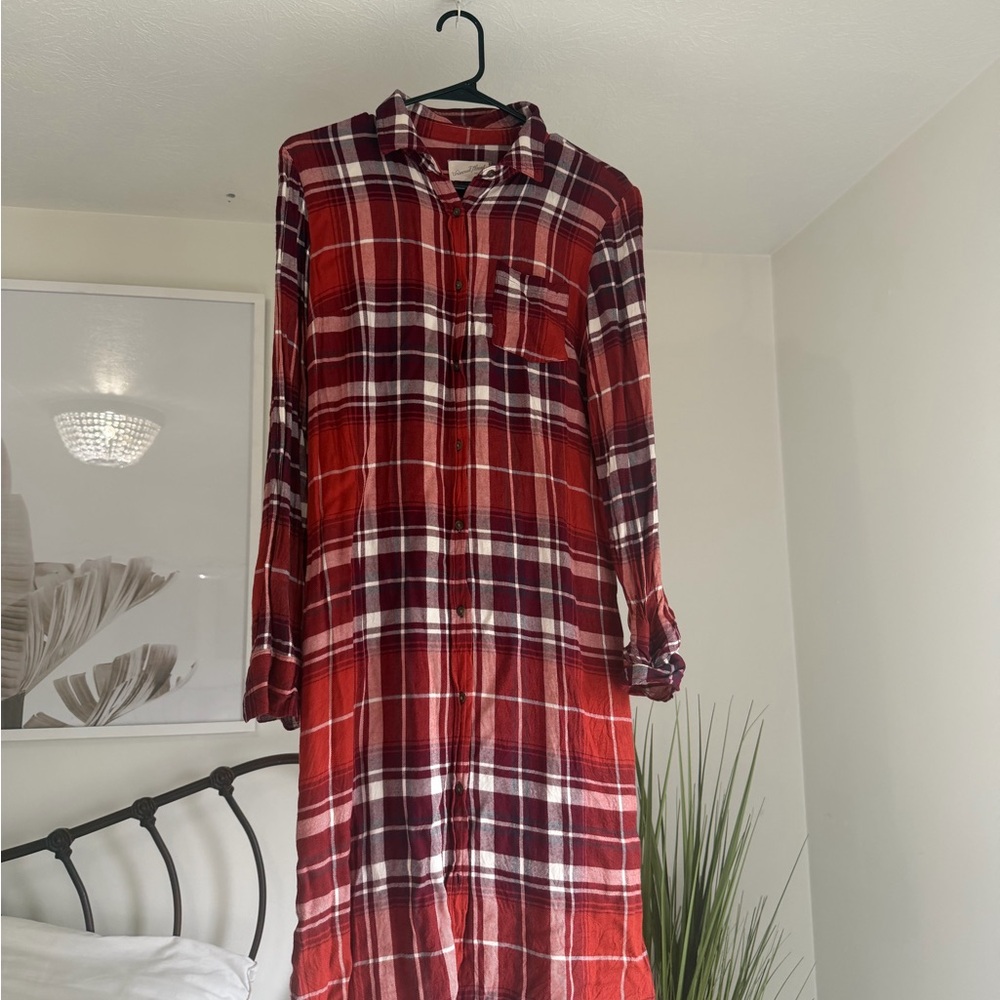 Universal Thread Red Plaid Shirt